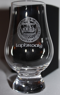 LAGAVULIN ISLAY CREST GLENCAIRN SCOTCH WHISKY TASTING GLASS